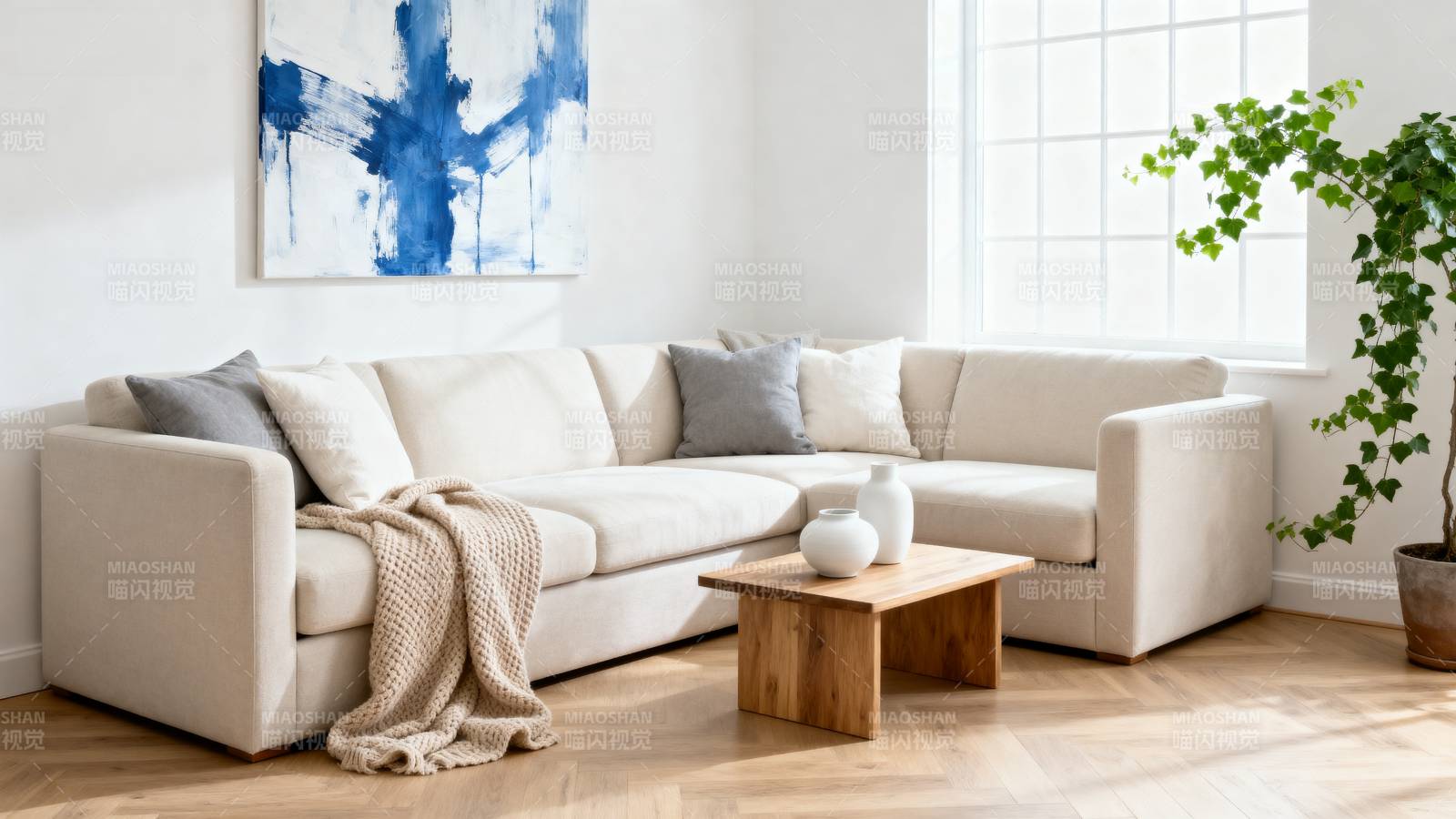 简约客厅布置图片