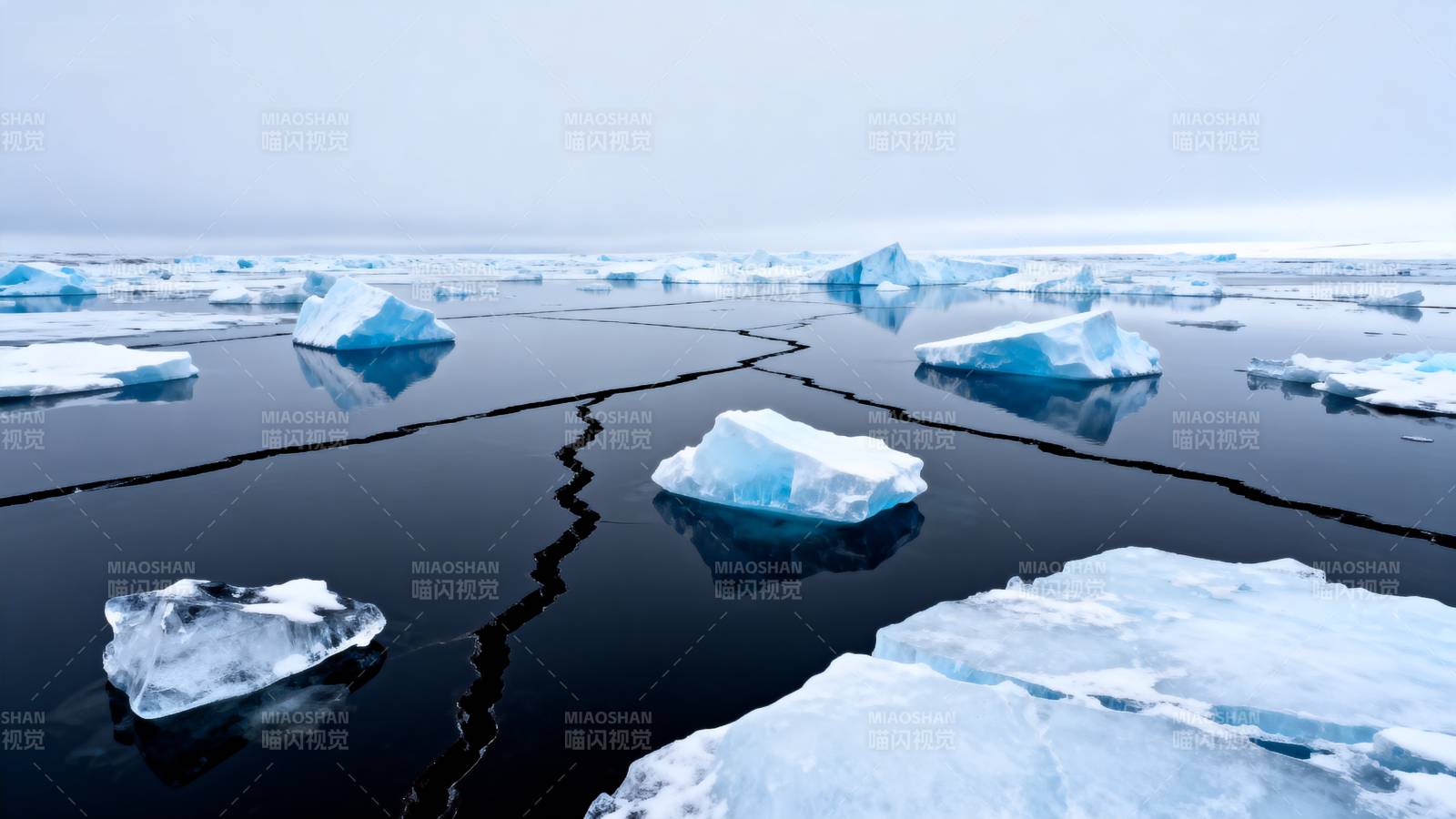 冰裂之海图片