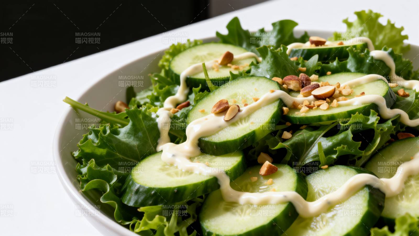 清爽黄瓜沙拉图片