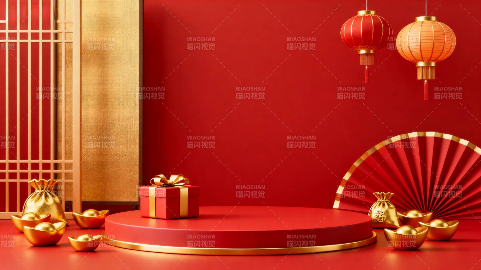 新春贺岁礼盒图片