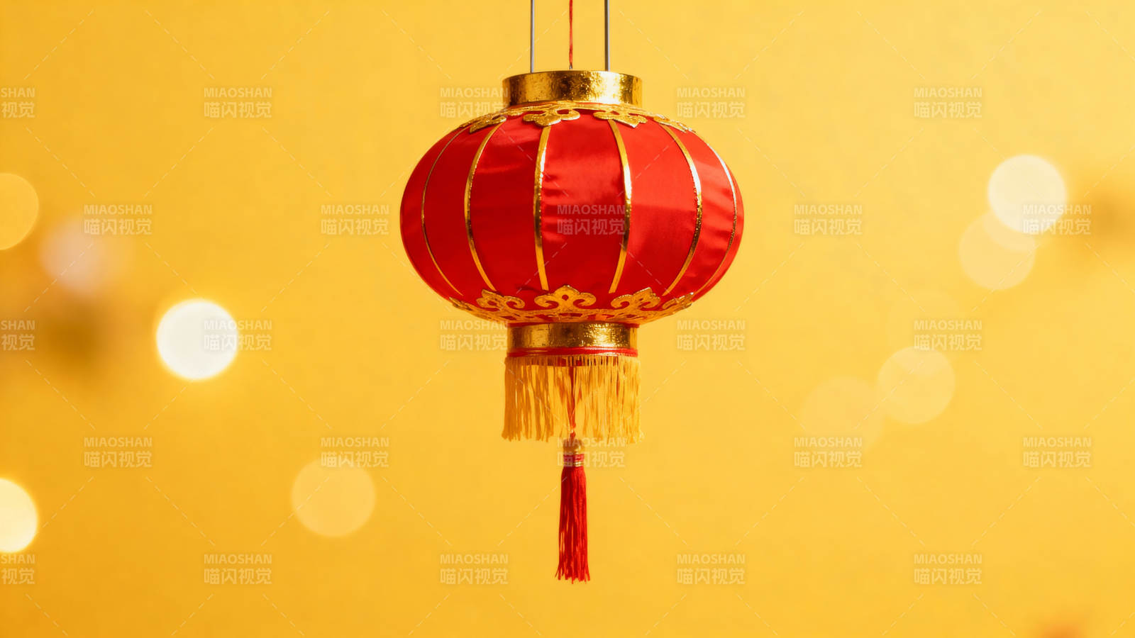 红灯笼迎新春图片