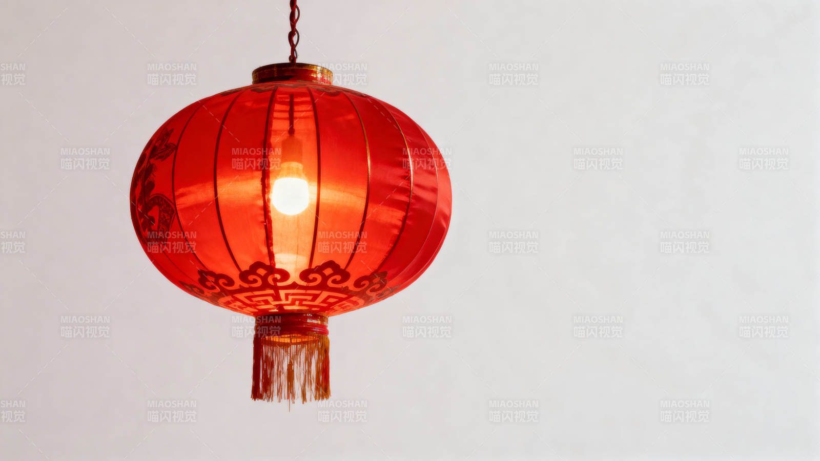 红灯笼悬挂图片