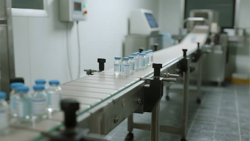 药品生产线图片