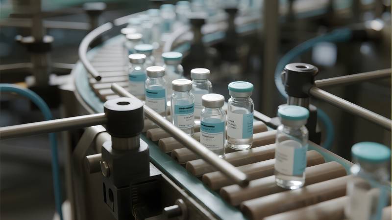 疫苗生产线图片