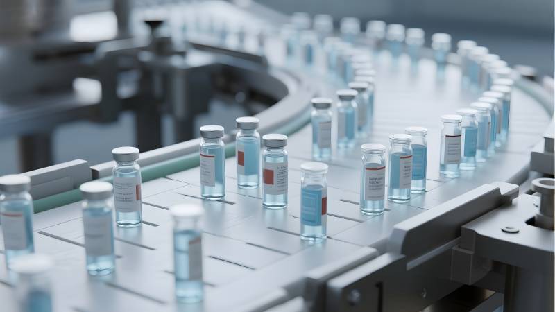 疫苗生产线图片