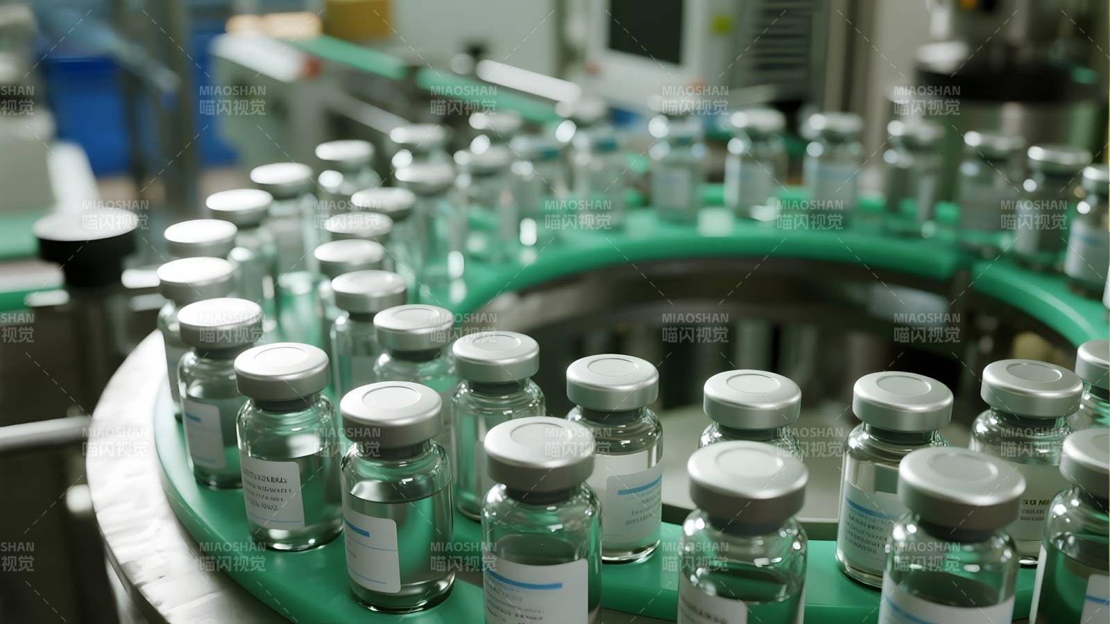 实验室药瓶生产线图片