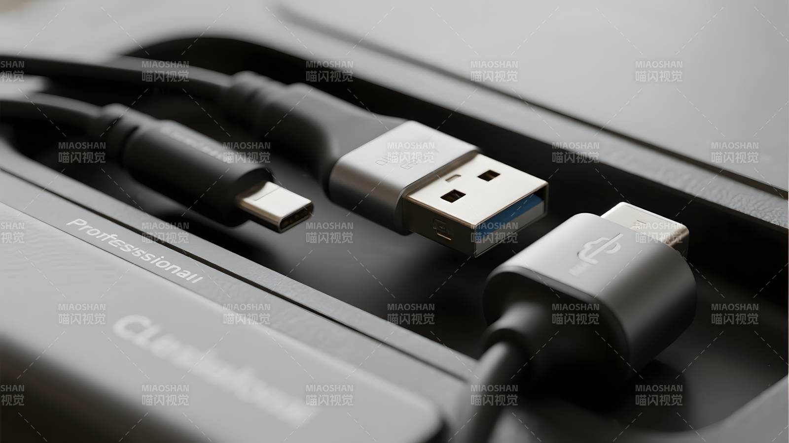 USB接口特写图片