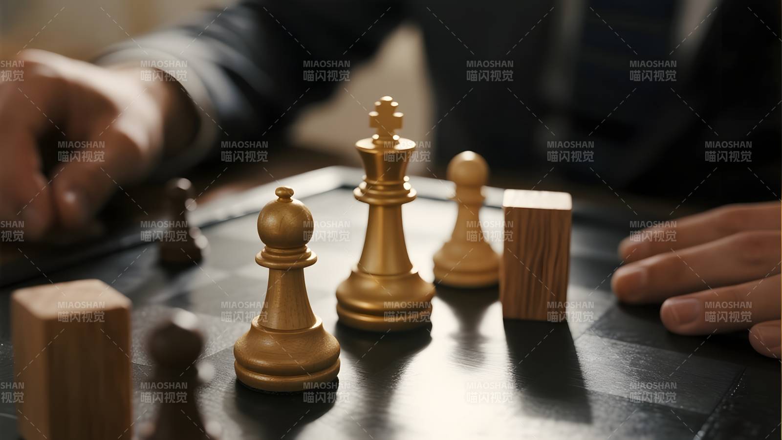 棋局对弈瞬间图片