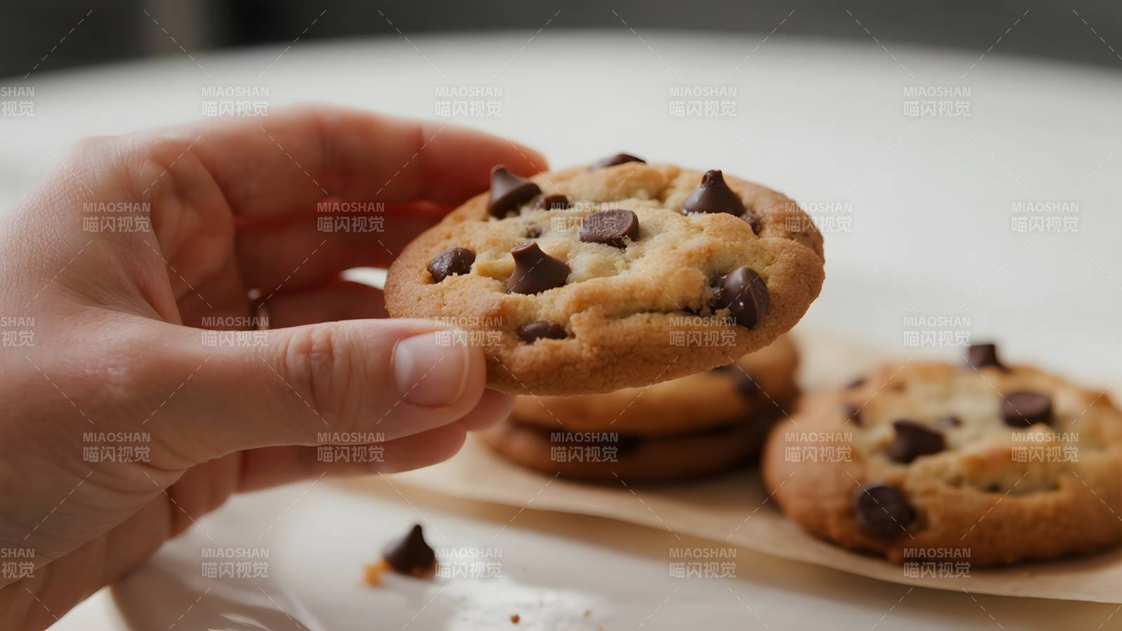 巧克力 chip 饼干图片