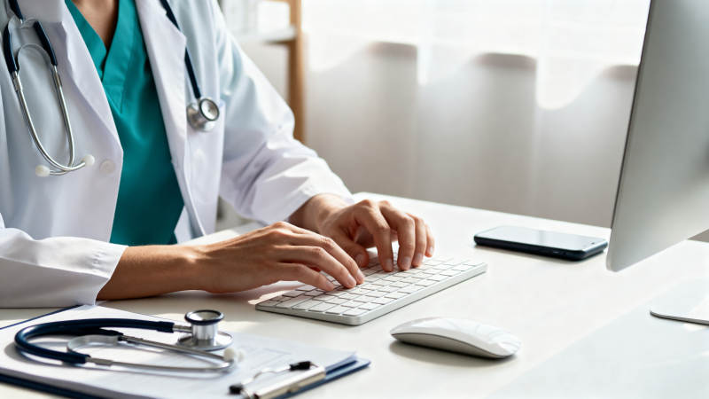 医生办公场景图片