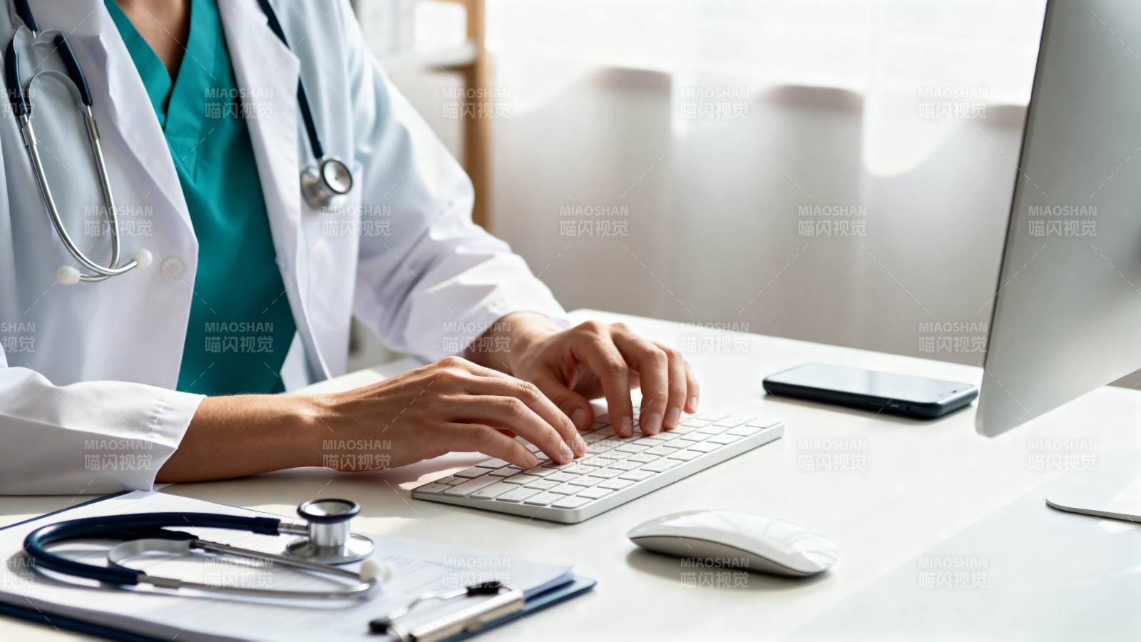 医生办公场景图片