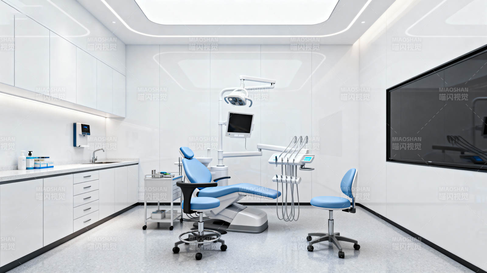 现代牙科诊疗室图片