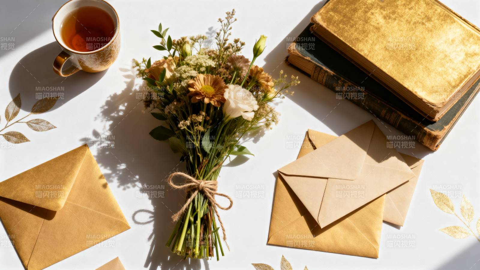 静谧时光里的花信图片