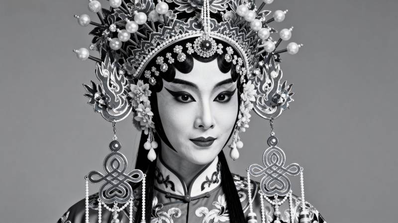 京剧美人图图片