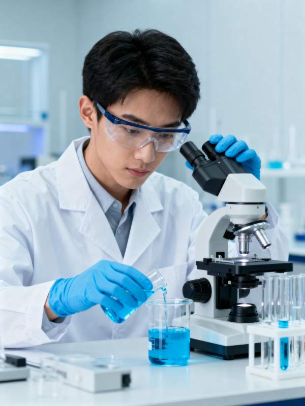 实验室科研瞬间图片