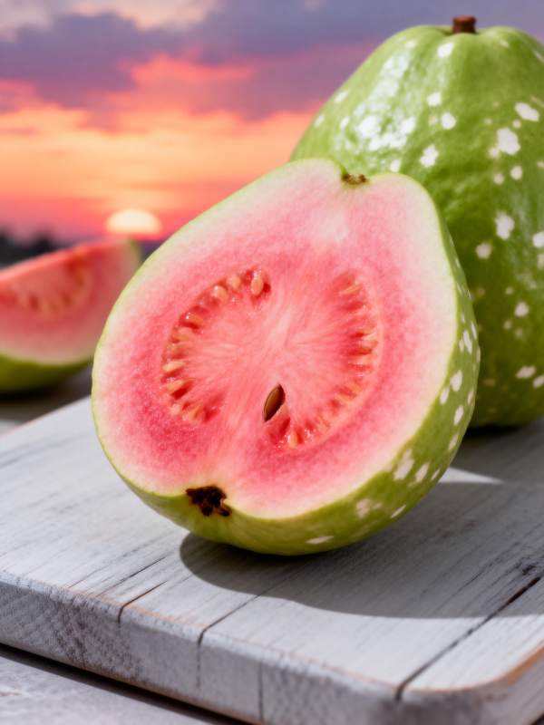 粉红西瓜切开图图片