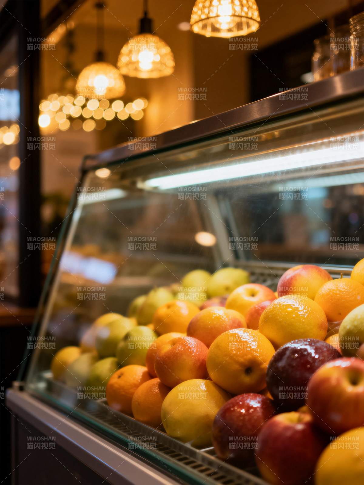 水果展示柜图片