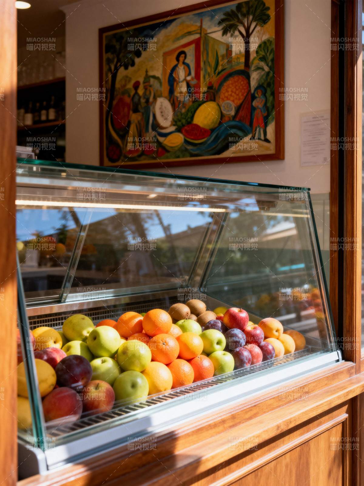 水果展示柜图片