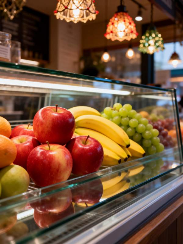 新鲜水果展示柜图片