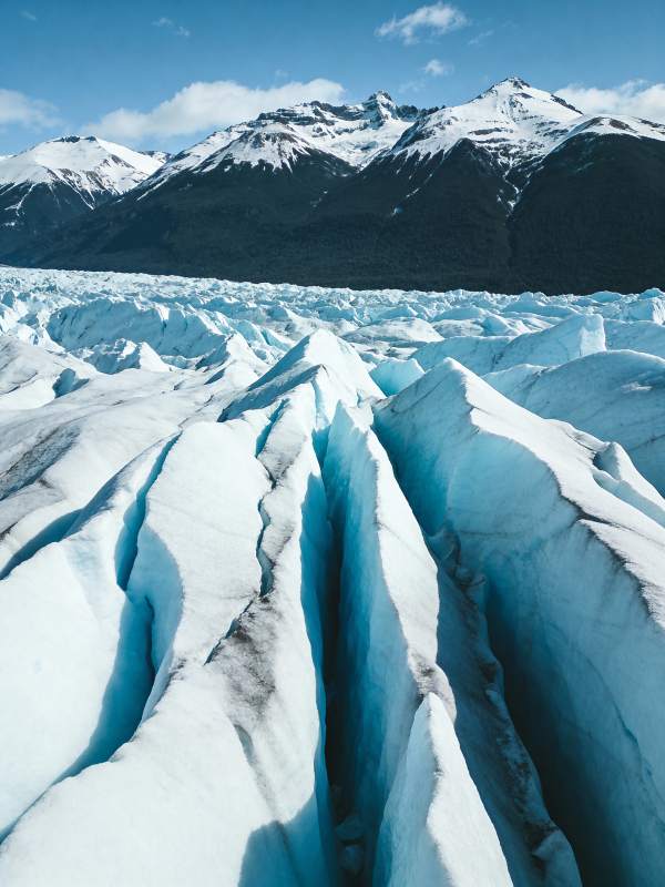 冰川裂谷 雪山巍峨图片
