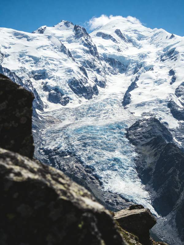 雪山冰川壮丽景色图片