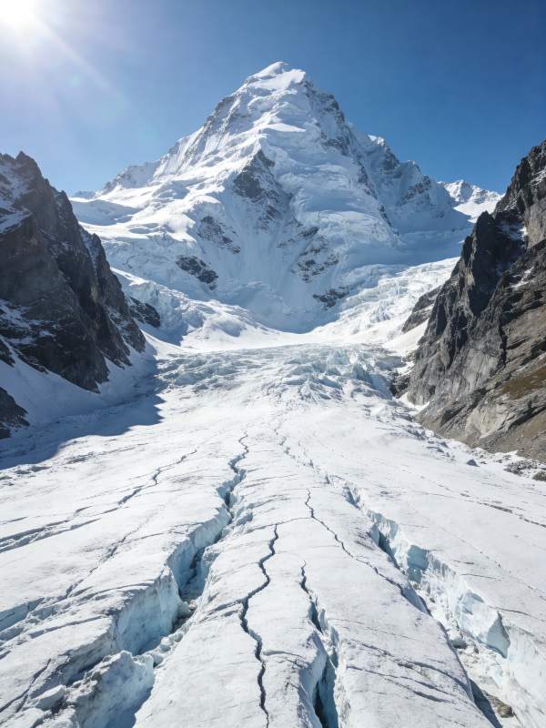 雪山冰川奇景图片