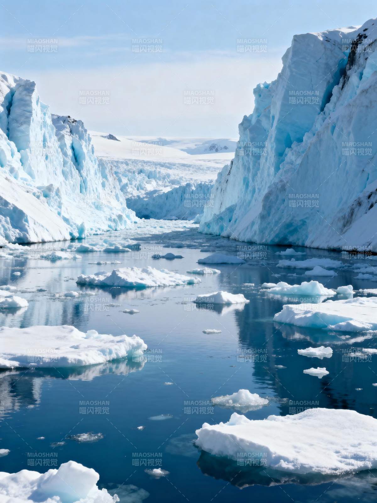 冰川奇景图片