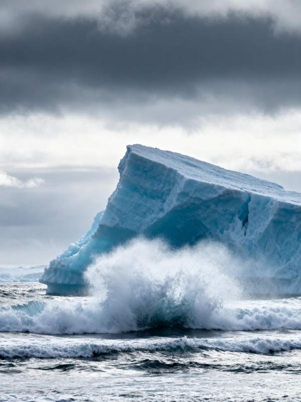冰山破浪图片