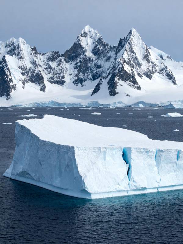 冰山与雪山奇景图片