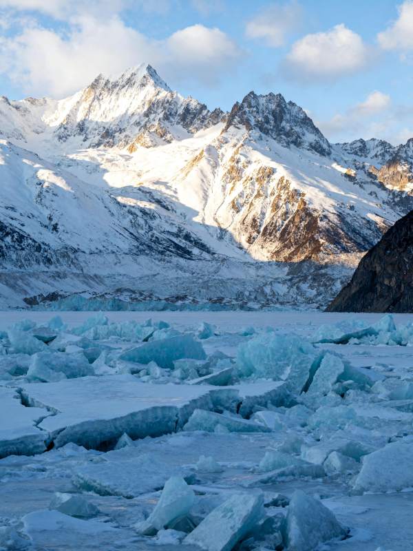 冰川雪山奇景图片