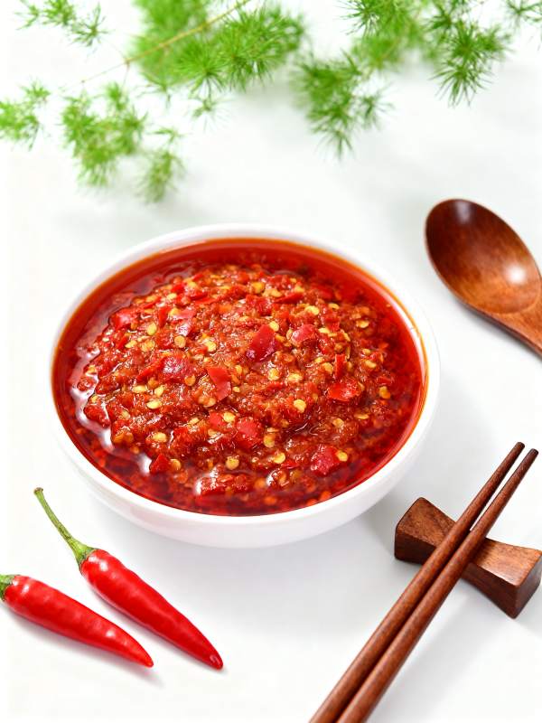 辣椒酱配红椒图片