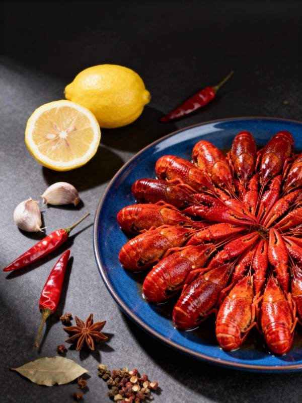 麻辣小龙虾盛宴图片