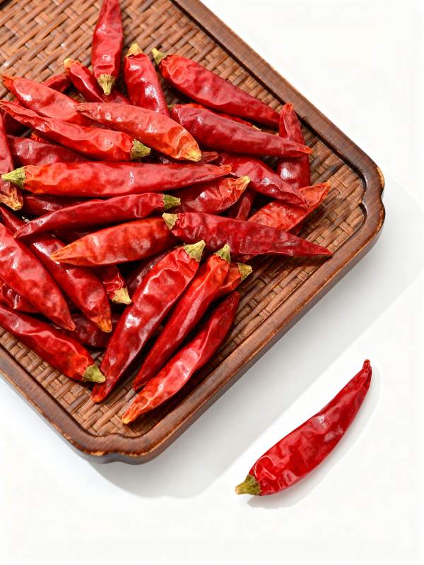 红辣椒摆盘图图片