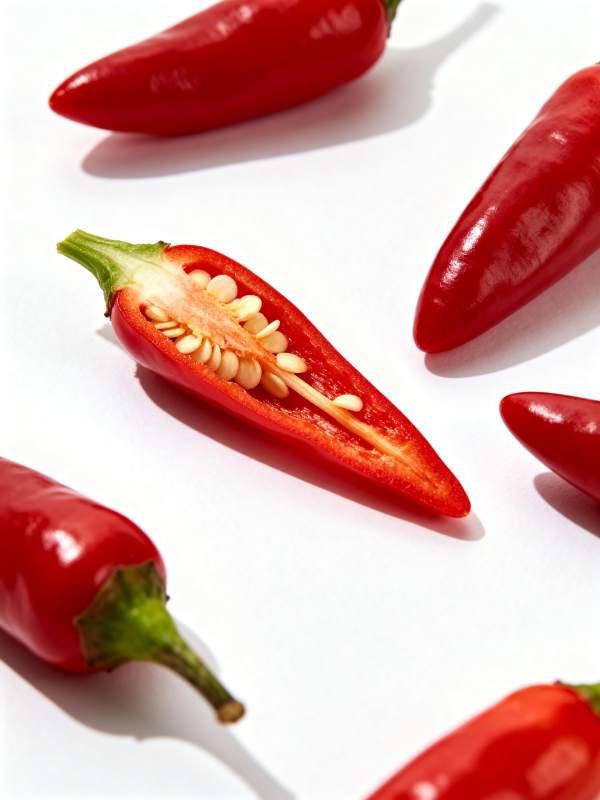 红辣椒特写图片