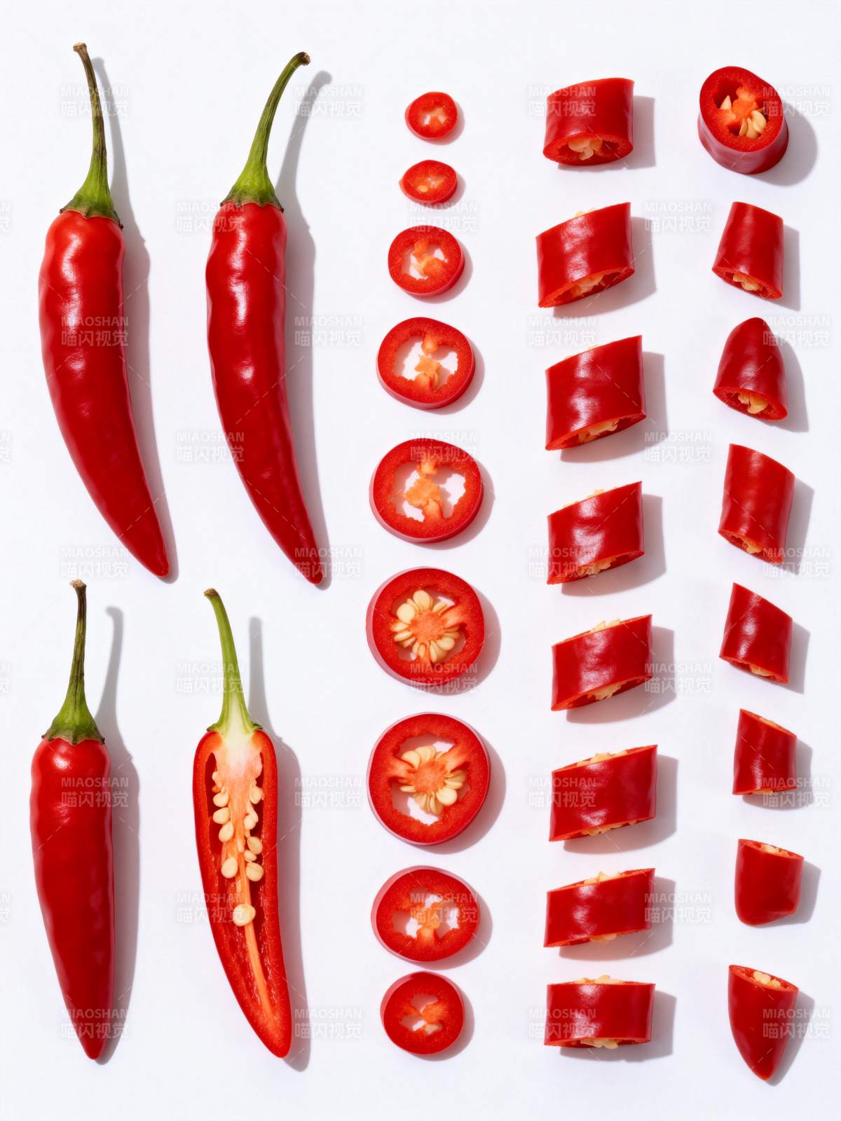红椒切片展示图片