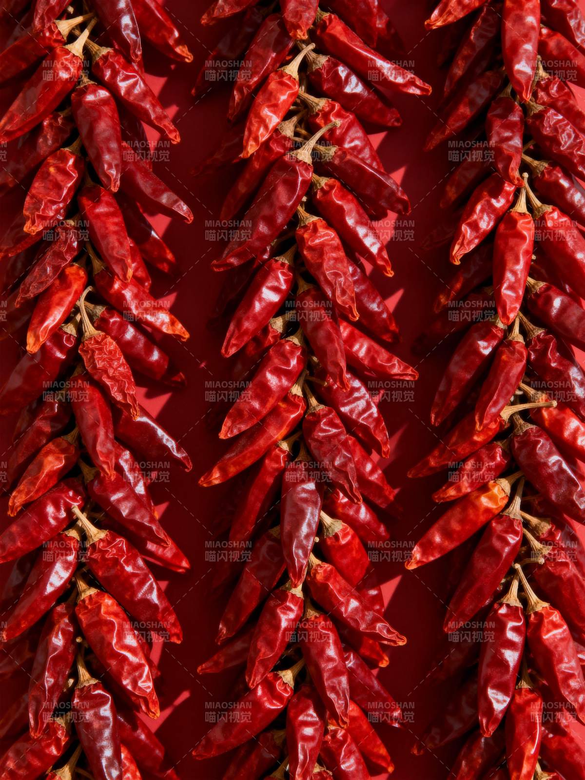 红椒串串 辣味十足图片