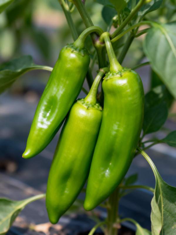 青椒挂枝头图片