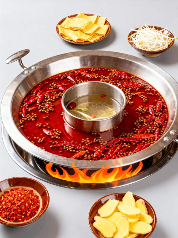 麻辣火锅盛宴图片