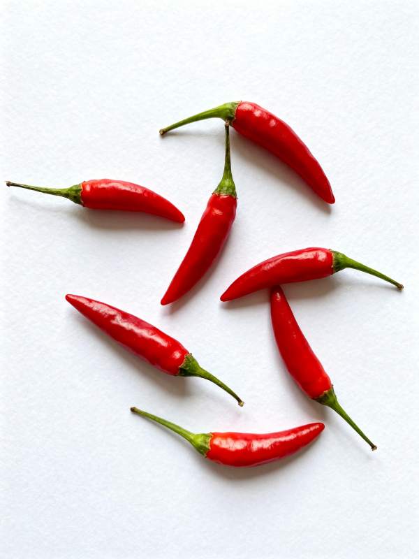 红辣椒排列图图片