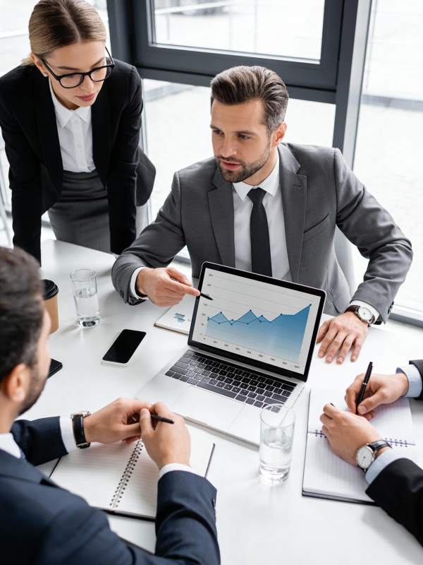 商务会议分析图表图片