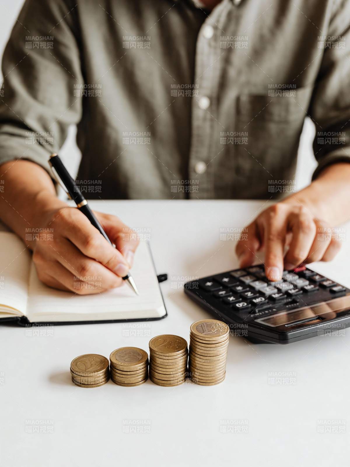 理财计算记账图片