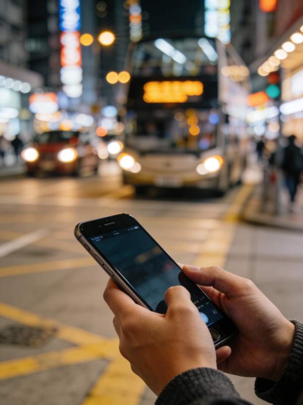 夜街手机导航图片