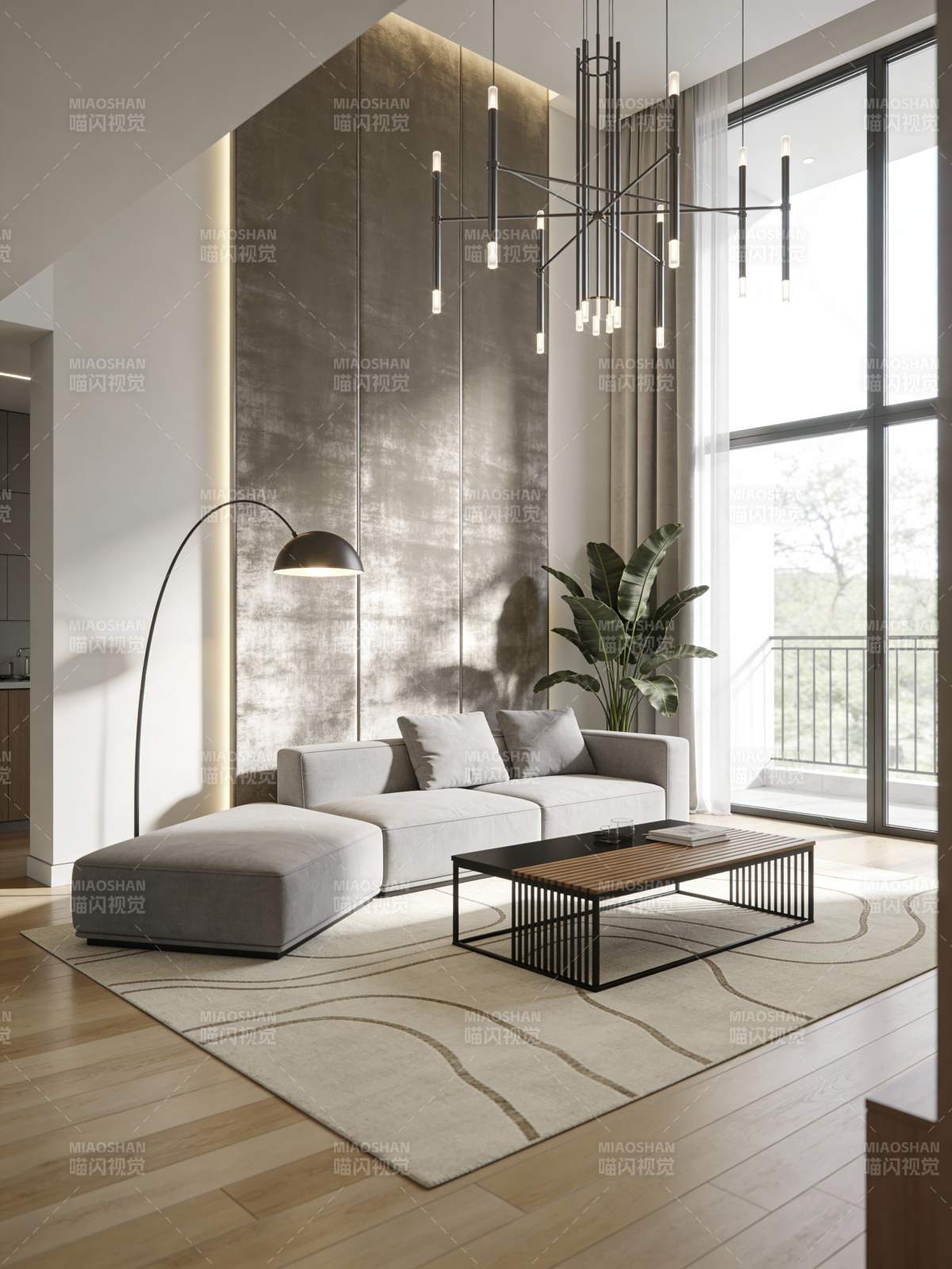 现代简约客厅设计图片