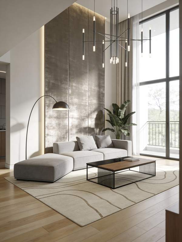 现代简约客厅设计图片