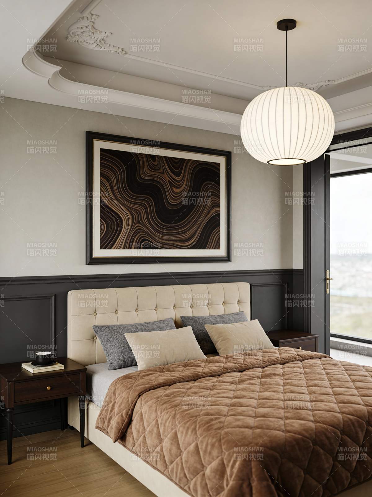 现代卧室设计图片