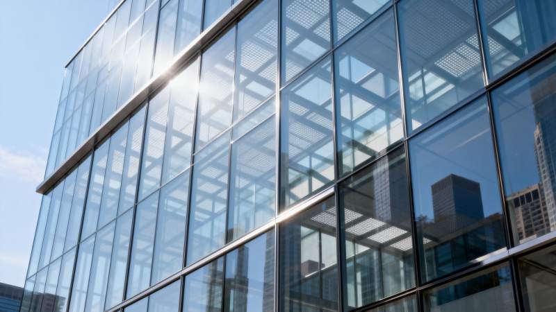 现代玻璃幕墙建筑图片