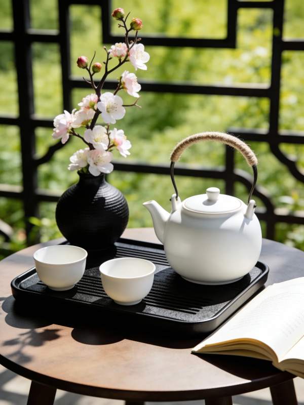 茶香花影 静享时光图片