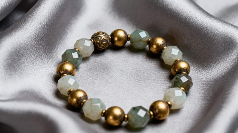 珠光宝气手链图片