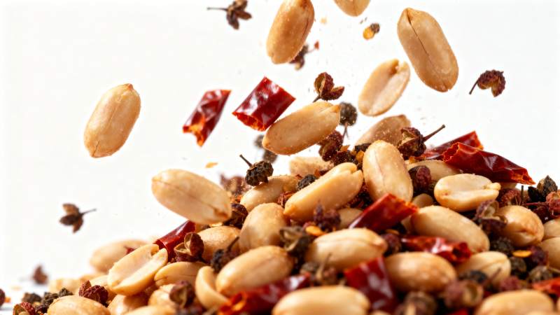 麻辣花生飞舞图片