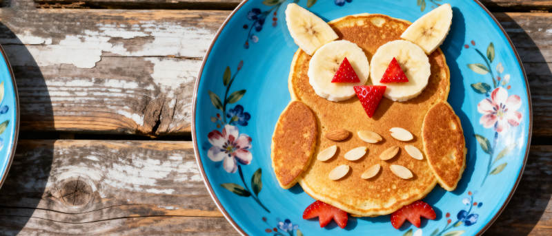 猫头鹰煎饼图片